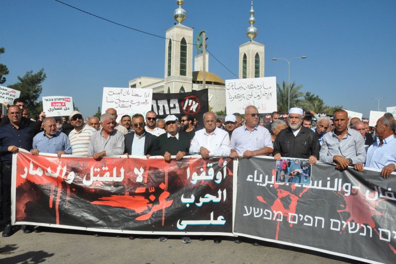 تحريض دموي على القيادات العربية بالداخل الفلسطيني ومحاولات نزع الشرعية عن فلسطينيي 48 لرفضهم حرب الإبادة التي يتعرض لها الفلسطينيين في قطاع غزة