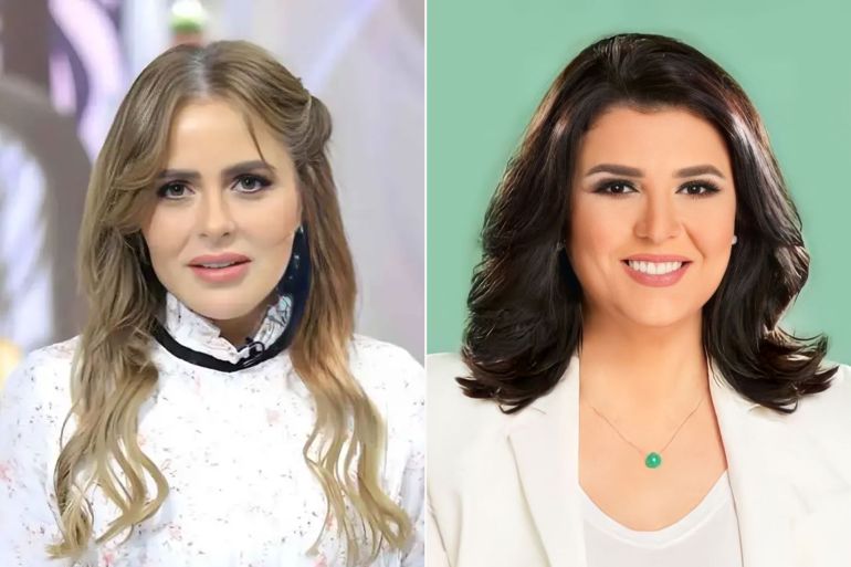 كومبو للإعلاميتين منى الشاذلي ومها الصغير