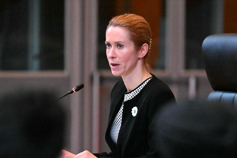 European Union High Representative for Foreign Affairs and Security Policy Kaja Kallas speaks during the Association of Southeast Asian Nations (ASEAN) Post-Ministerial Conference with the European Union during the 58th ASEAN Foreign Ministers’ meeting and related meetings at the Convention Centre in Kuala Lumpur on July 11, 2025. (Photo by MOHD RASFAN / POOL / AFP)