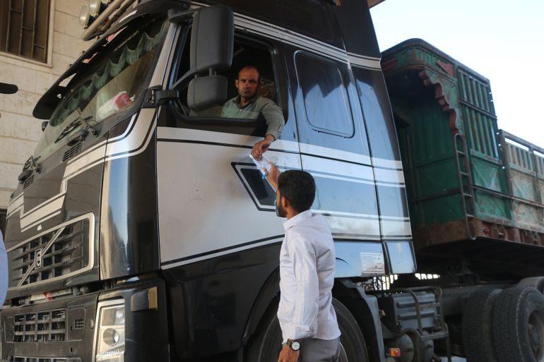 المعابر السورية تحصل على رسوم جمركية تعزز اقتصادها نتيجة من المعابر