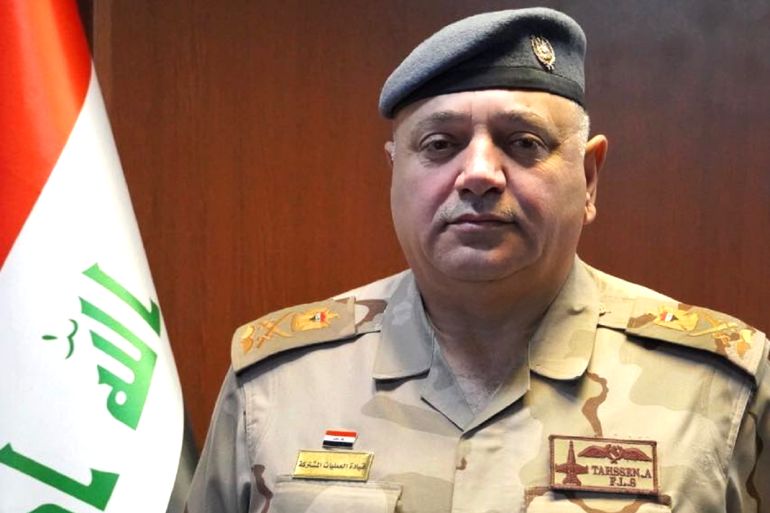 اللواء تحسين الخفاجي، مدير الإعلام والتوجيه في وزارة الدفاع العراقية مصدر الصورة : حسابه عبر منصة الفيسبوك