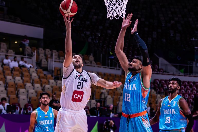 فوز المنتخب الأردني على نظيره الهندي 91-84 نسخة الـ31 لبطولة كأس آسيا لكرة السلة للرجال - المصدر: الصفحة الرسمية للاتحاد الاردني لكرة السلة