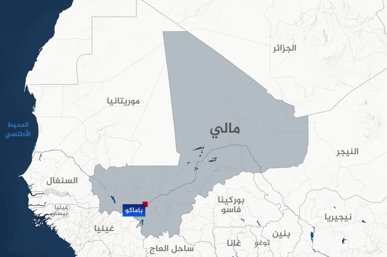 خريطة مالي