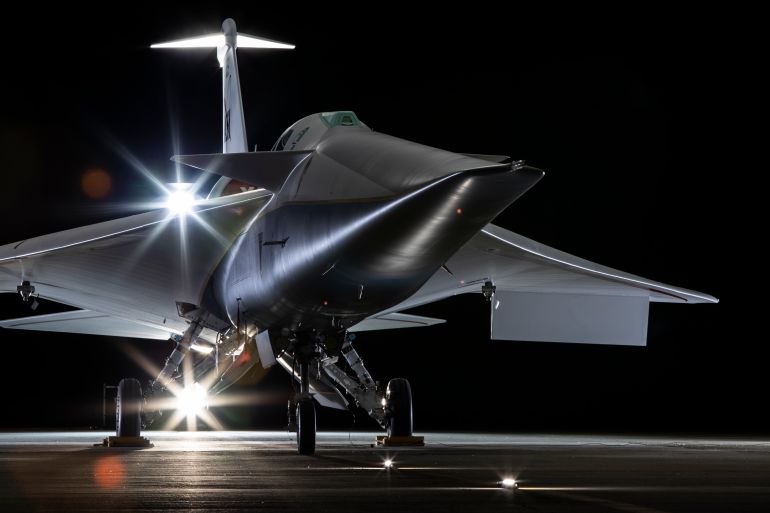 NASA’s X-59 quiet supersonic - Lockheed Martin photography
